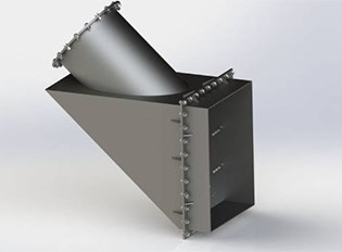 Cement Kiln Waste Feed Chute